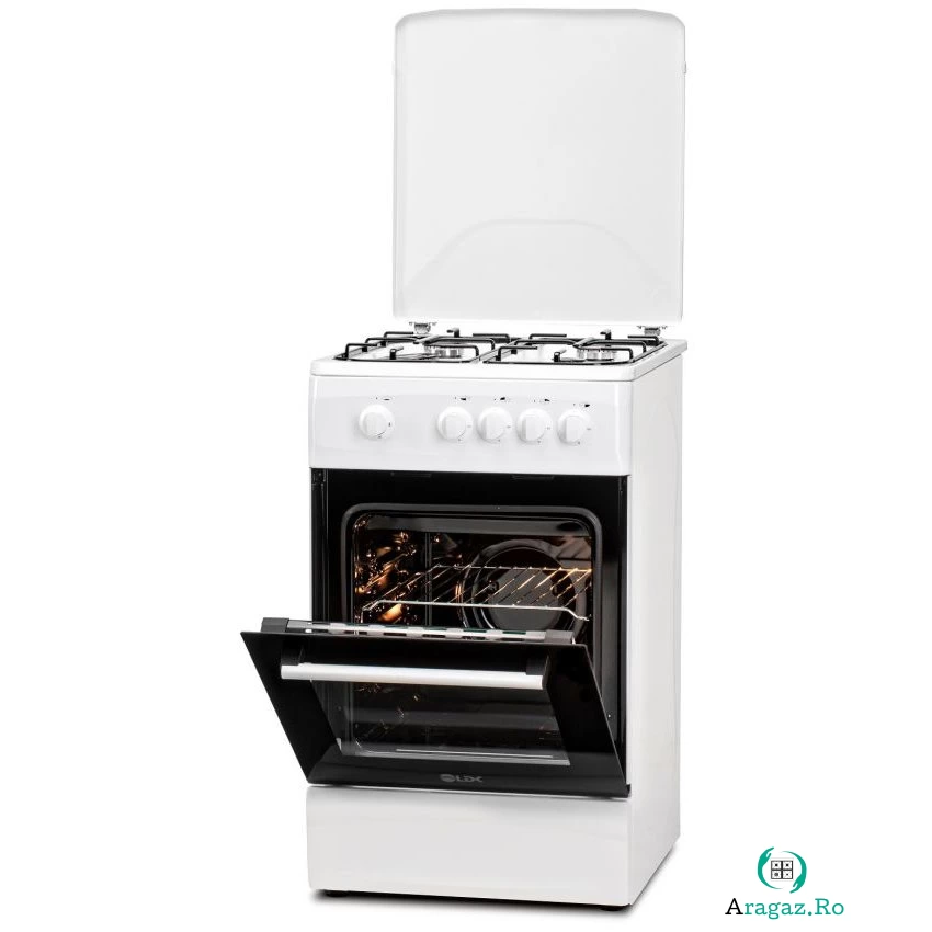 Aragaz 5060 A RMV NG Gaz 4 arzatoare Alb