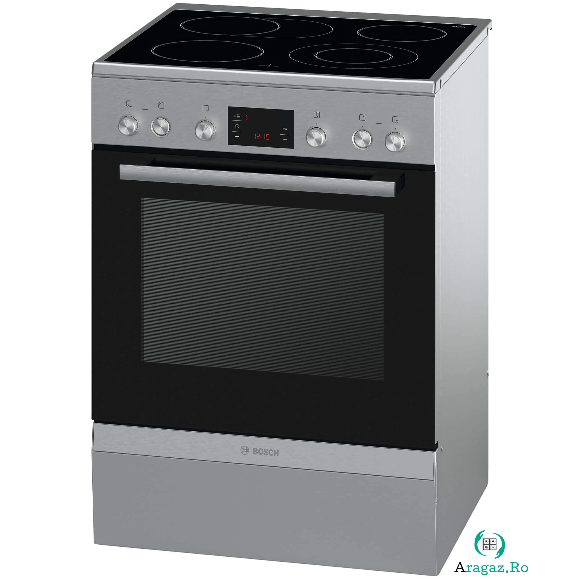 Aragaz Bosch HCA744350, Electric, 4 zone gatit, 60 cm la 3,199.99 lei ron