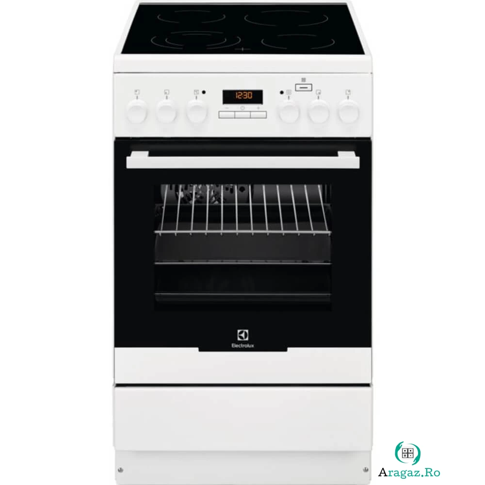 Aragaz electric Electrolux EKC54950OW, PlusSteam, Vitroceramic, Clasa A la 1,799.99 lei ron